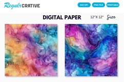 Alcohol Ink Seamless Digital Paper Product Image 1