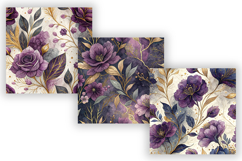 alcohol ink pattern, amethyst seamless, purple ink art, dark purple pattern, gold ink texture, floral alcohol ink, moody purple art, luxury ink paper, seamless digital paper, purple marble ink, abstract ink floral, gold veined pattern, sublimation ink des