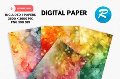 Alcohol Ink Digital Paper, Alcohol Ink Background Product Image 1