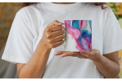 Alcohol Ink Melting | Mug sublimation design Product Image 3