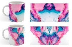 Alcohol Ink Melting | Mug sublimation design Product Image 5