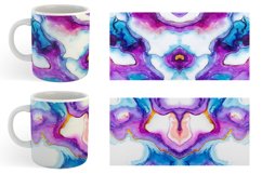 Alcohol Ink Melting | Mug sublimation design Product Image 6