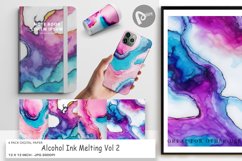 Digital Paper Alcohol Ink Melting Product Image 1