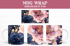 Alcohol Ink Mug Wrap