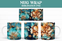 Alcohol Ink Mug Wrap