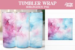 Alcohol Ink Tumbler Wrap