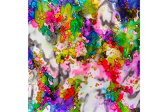 20 Oz Watercolor Splash Glitter Tumbler Wrap Product Image 5