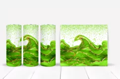 Alcohol Ink Wave Tumbler Wraps