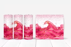 Alcohol Ink Wave Tumbler Wraps