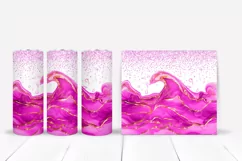 Alcohol Ink Wave Tumbler Wraps