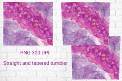 Tumbler sublimation abstract alcohol ink wrap 20 Oz Product Image 2