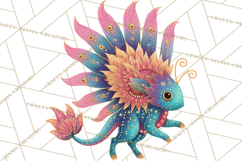 Vibrant Alebrije Dreamers Clipart, Fantasy Creatures Png Product Image 4