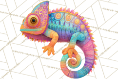 Vibrant Alebrije Dreamers Clipart, Fantasy Creatures Png Product Image 5