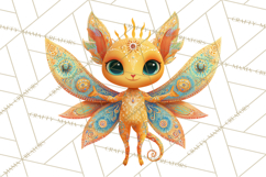Vibrant Alebrije Dreamers Clipart, Fantasy Creatures Png Product Image 2