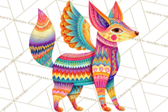 Vibrant Alebrije Dreamers Clipart, Fantasy Creatures Png Product Image 3