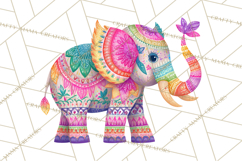 Vibrant Alebrije Dreamers Clipart, Fantasy Creatures Png Product Image 2