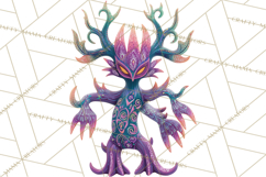 Vibrant Alebrije Dreamers Clipart, Fantasy Creatures Png Product Image 2