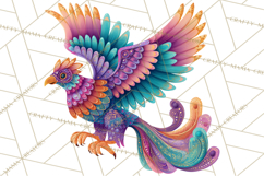 Vibrant Alebrije Dreamers Clipart, Fantasy Creatures Png Product Image 4