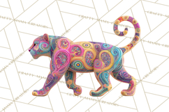 Vibrant Alebrije Dreamers Clipart, Fantasy Creatures Png Product Image 3