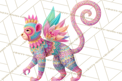 Vibrant Alebrije Dreamers Clipart, Fantasy Creatures Png Product Image 5