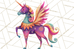 Vibrant Alebrije Dreamers Clipart, Fantasy Creatures Png Product Image 4