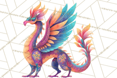 Vibrant Alebrije Dreamers Clipart, Fantasy Creatures Png Product Image 4