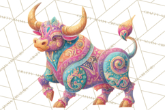 Vibrant Alebrije Dreamers Clipart, Fantasy Creatures Png Product Image 3