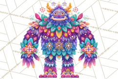 Vibrant Alebrije Dreamers Clipart, Fantasy Creatures Png Product Image 4