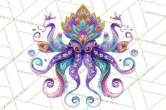 Vibrant Alebrije Dreamers Clipart, Fantasy Creatures Png Product Image 5