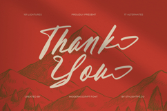 Aleghtoz Mountain - Modern Script Font Product Image 20