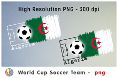 Algeria- National Soccer Team Flag. World Cup 2026 Product Image 1