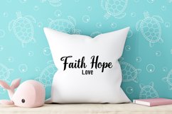 Faith hope love quote Svg Png Product Image 3