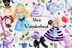 Alice in Wonderland Clipart Product Image 1