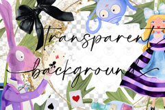 Alice in Wonderland Clipart Product Image 2