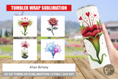 Alien Botany Cosmic Love Tumbler Product Image 1