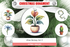 Alien Botany Cosmic Love Ornament Product Image 1