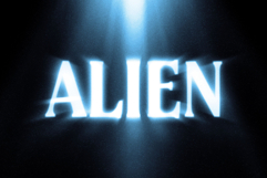 Alien Glow Text Effect Product Image 2