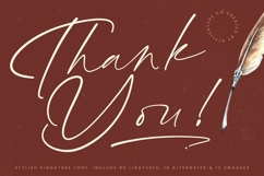 Alister Smitha - Stylish Signature Font Product Image 20