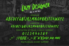 Lazy Designer - Natural Handwritten Font Product Image 6