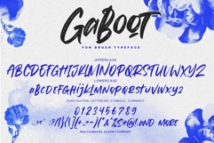 Gaboot - Fun Brush Typeface Product Image 6