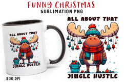 Funny Christmas Quote Clipart Sublimation PNG Product Image 14