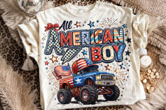 All American Boy PNG, Kids Patriotic PNG, 4th Of July PNG Product Image 4