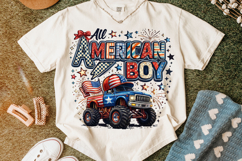 All American Boy PNG, Kids Patriotic PNG, 4th Of July PNG Product Image 3