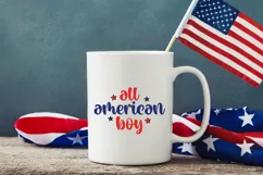 All American Boy SVG, 4th Of July SVG Design Product Image 2