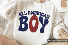 All American Boy - 4th Of July Design Product Image 1