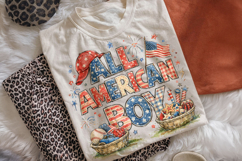 4th Of July PNG, All American Boy PNG, Kids Patriotic PNG Product Image 2