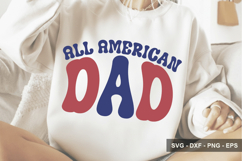 All American Dad - 4th Of July Design Product Image 1