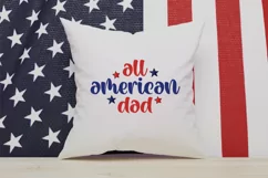 All American Dad SVG, 4th Of July SVG Design Product Image 3