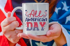 All american day SVG, 4th of july SVG Design Product Image 2