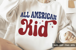 All American Kid - 4th Of July Design Product Image 1